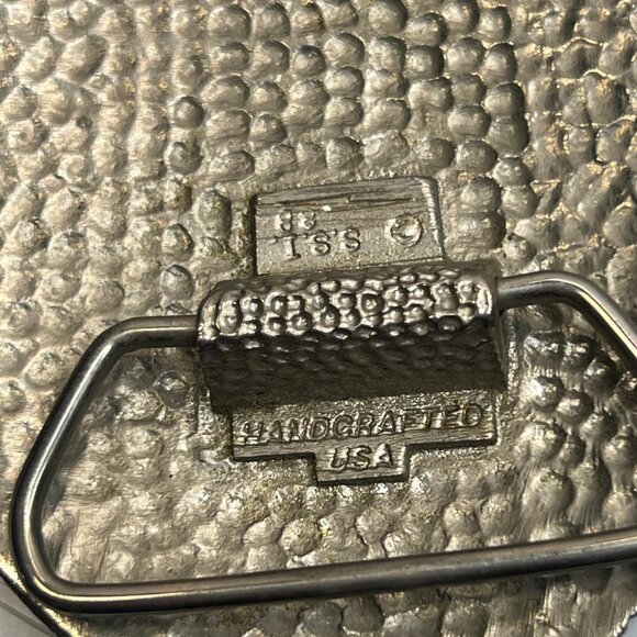 Vintage Native American Chief Belt Buckle Handmade Turquoise and Coral Inlay - Picture 2 of 2